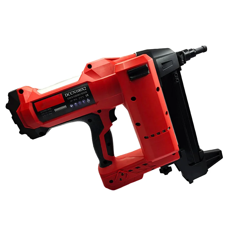Cordless Nailer for Concrete Pin Nail  Power Tool Wireless Power Tool   Nail Gun 90S2 for Ceiling Without Battery Nailer