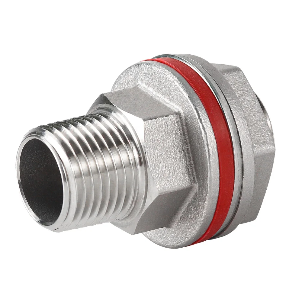 Hardware Weldless grodzi-1/2 "męski NPT x 1/2" żeński gwint NPT Weldless armatura do Homebrew czajnik Keg/Whisket Still Brewing — zdjęcie 7