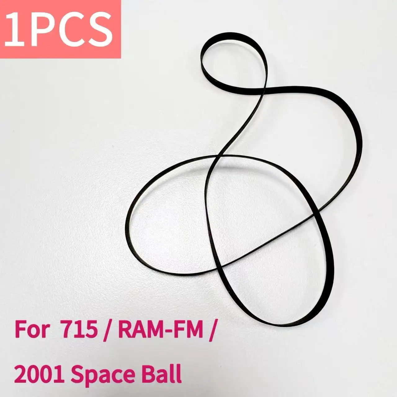 Record Player Turntable Drive Belt Fits WELTRON 715 / RAM-FM / 2001 Space Ball