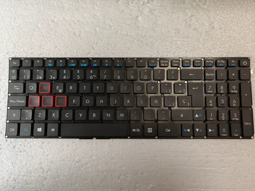 Teclado retroiluminado español sin marco para Acer Aspire VX 15, VX5-591G, VX5-793, G3-571, G3-572, G3-573, nuevo