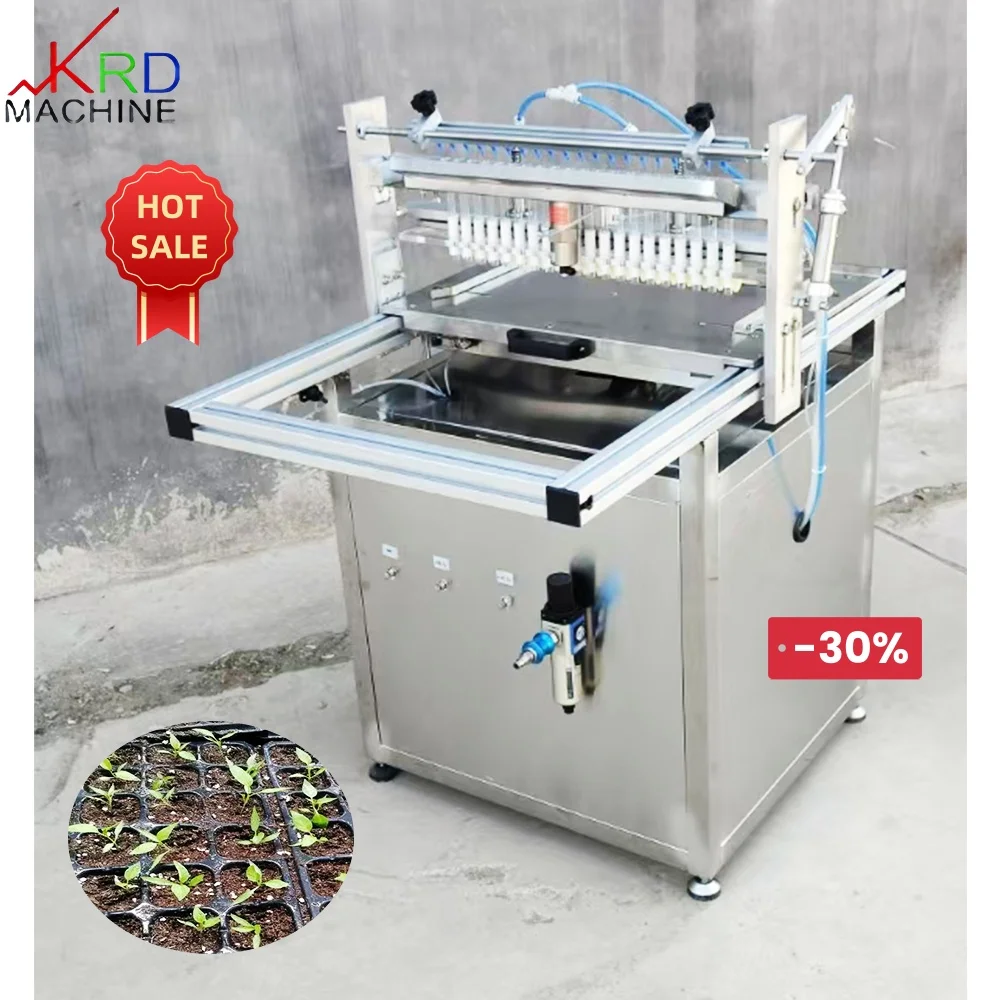 

Popular Hot sell Professional Accuracy ≥98% Agricultural Seed Nursery Popular Semi-automatic Greenhouse Vegetable Seeding