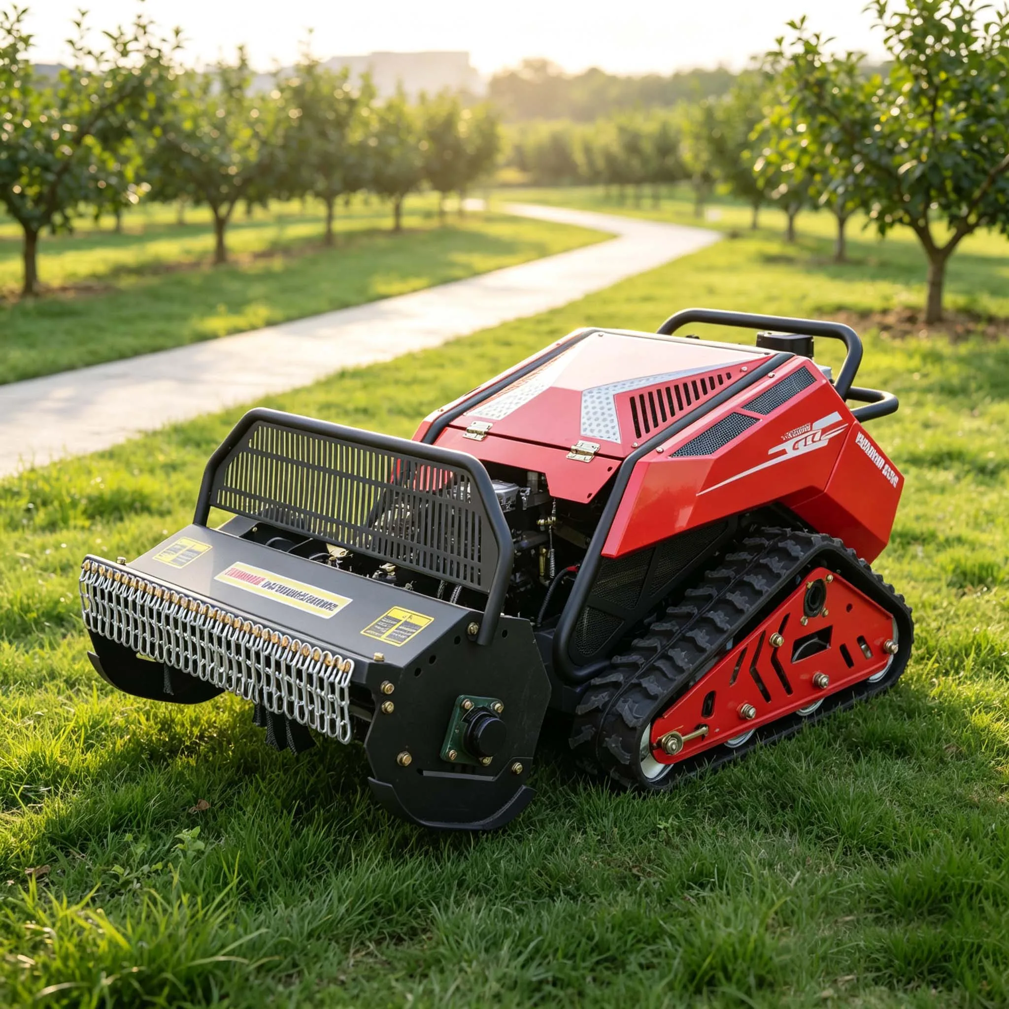 Hillside Farm RC Crawler Rotary Tiller Cultivator Trencher Backfiller Flail Mower 13kW 900mm 1100F