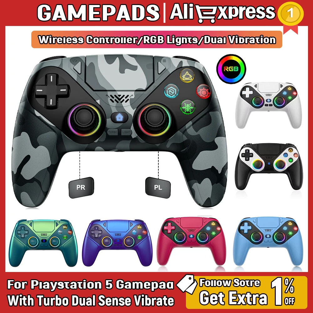Bluetooth Gamepad F…