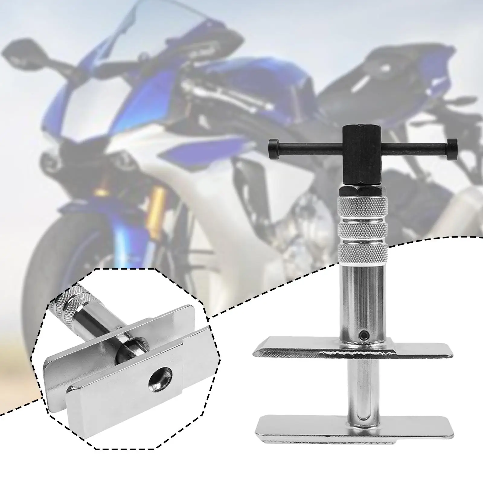 

Инструмент для разбрасывания поршня дискового тормоза мотоцикла, металлический разбрасыватель для установки колодок дискового тормоза для тормозных дисков, мотоциклов, автомобилей