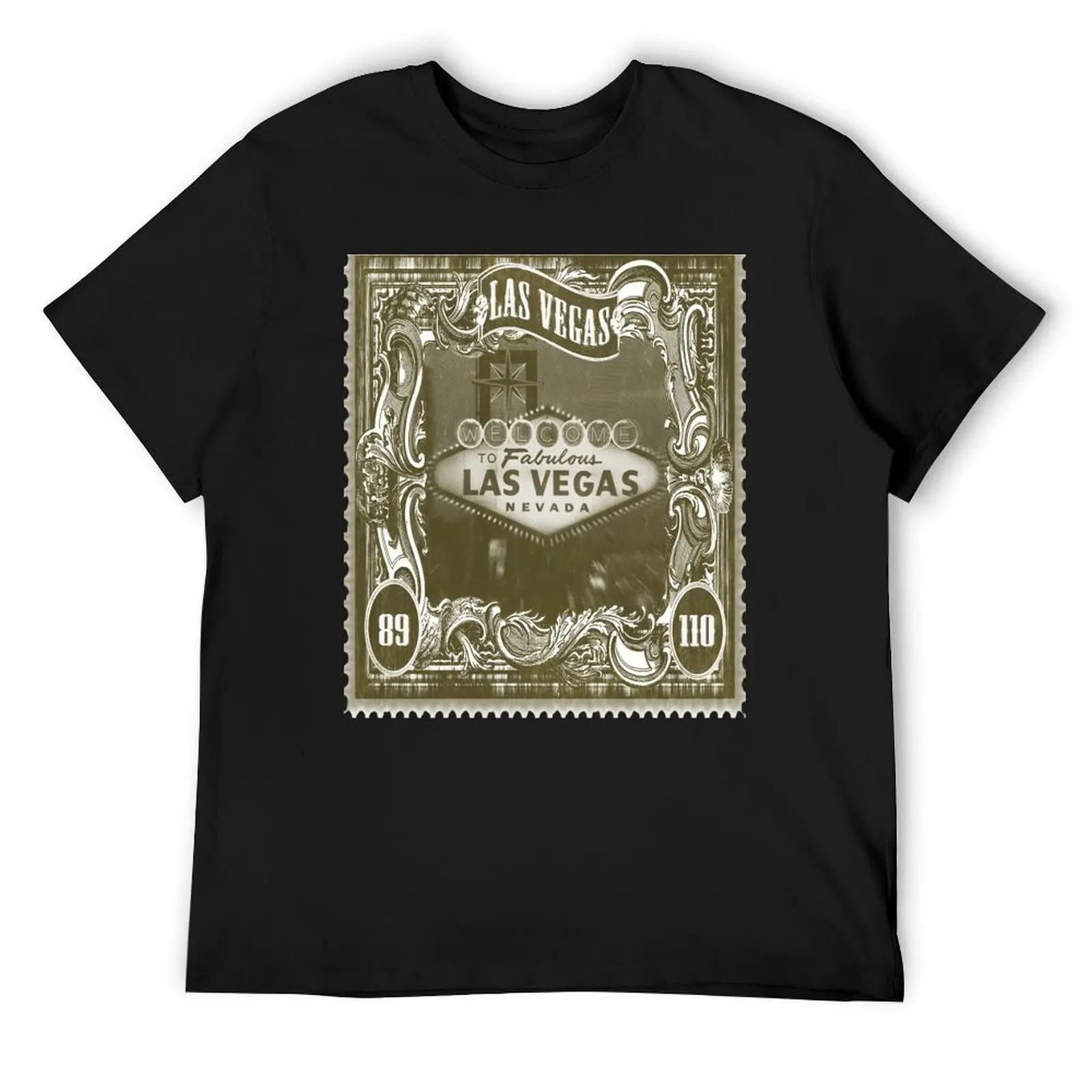 

Las Vegas Stamp Vintage Style T-Shirt anime t shirts basketball graphic tees luxury designer clothes for men