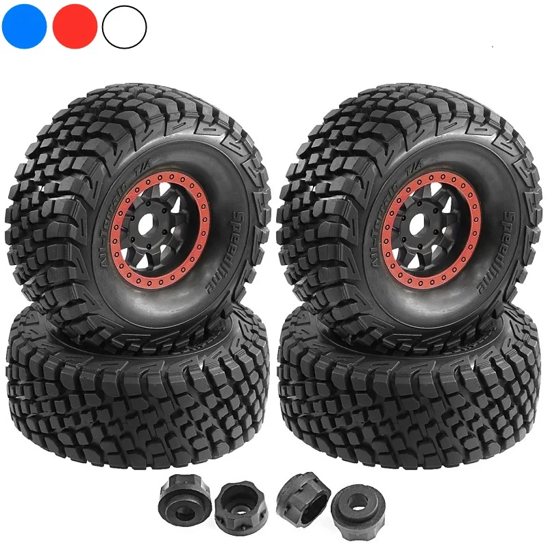 

4 шт. 1/7 1/8 RC Short Course Truck шины и колеса для вездехода для TRAXXAS UDR DF7 FS Atom ARRMA Mojave HSP YK4072 DF7