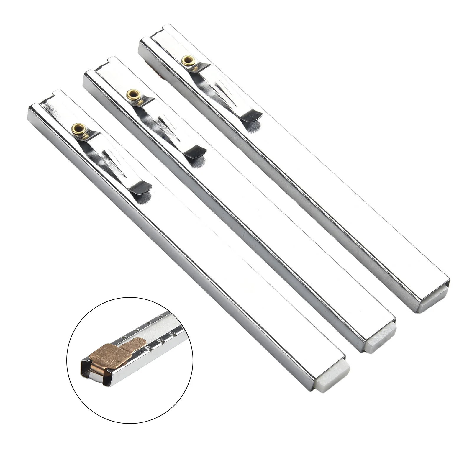 Penna per talco matita per ardesia fabbriche di spedizione macchinari per la produzione di veicoli produzione supporto da 143mm dimensioni 3 pezzi rame argento