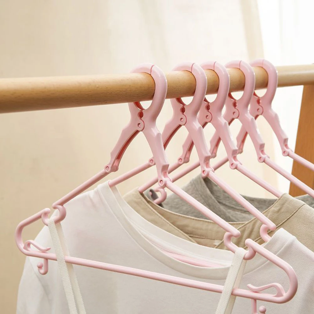 

5 Pcs Windproof Clothes Hanger Jacket Hangers for Pants Heavy Duty Closet Shirt