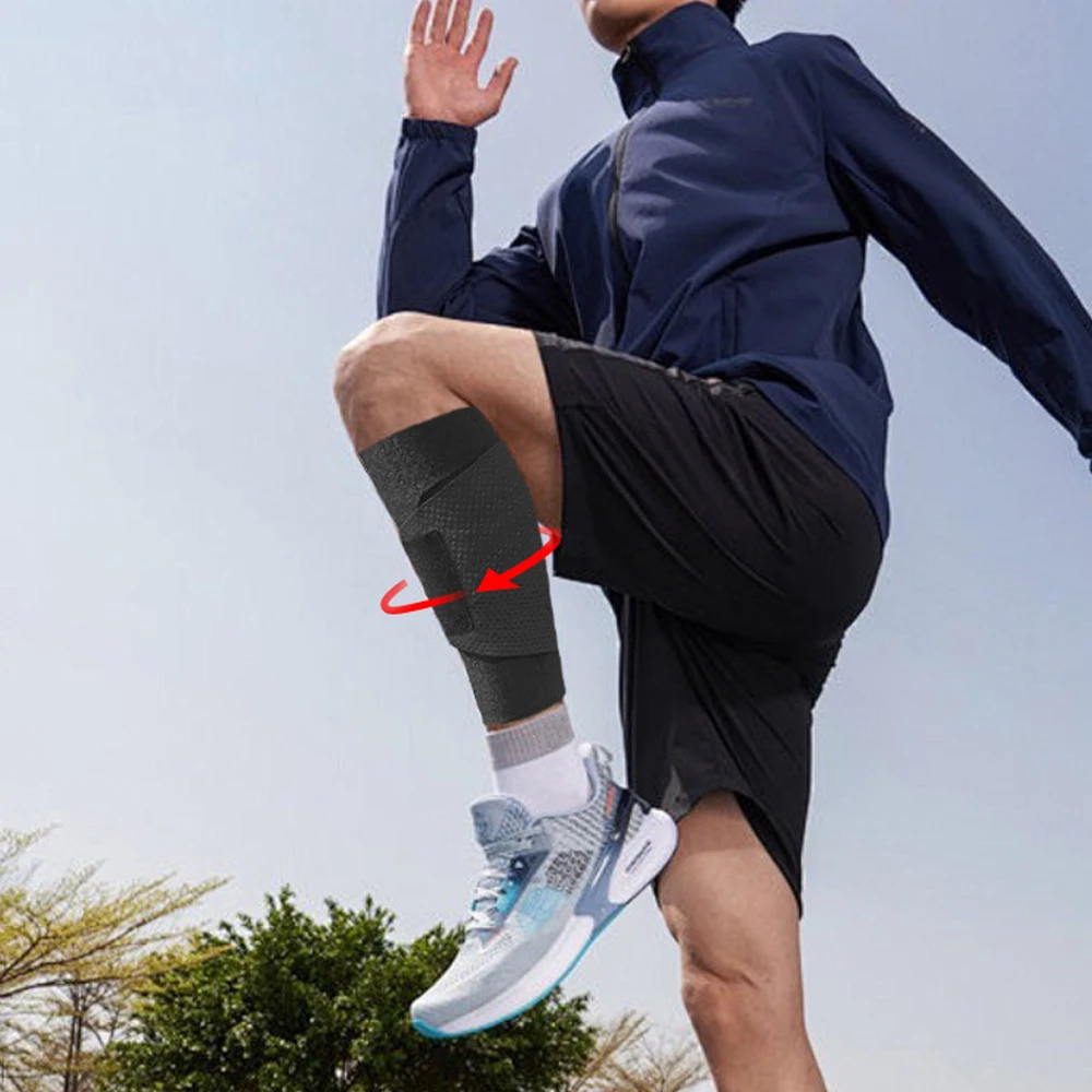 

1PCS Calf Compression Sleeves for Men & Women,Shin Splint Relief & Varicose Vein,Elastic Breathable Leg Wrap for Running Sports
