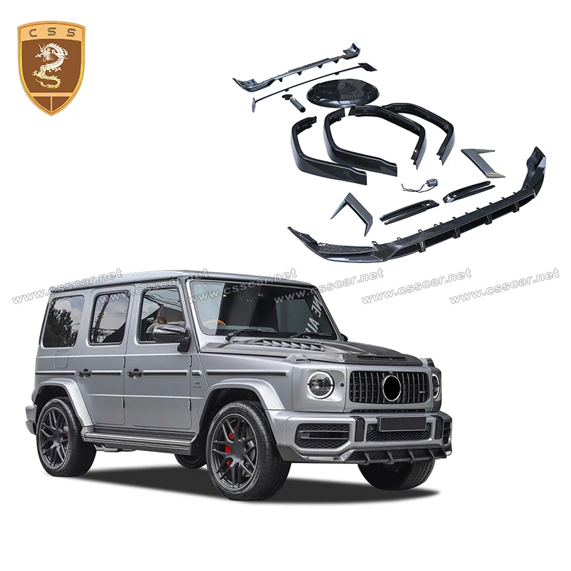 Fashion Real Carbon Fiber G Class Body Kits for New Benz W464 g-class g63 g65 Upgrade TP Style Dry Carbon Car Tunning Body Parts