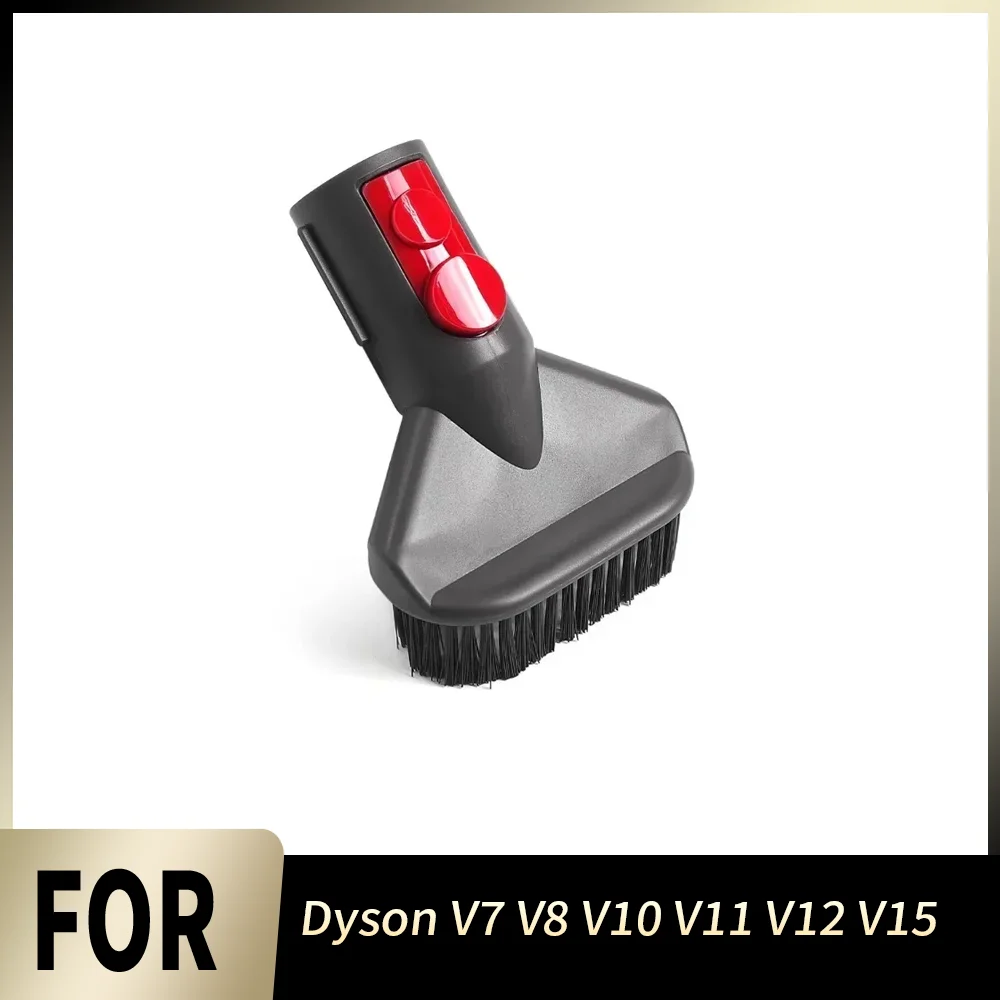 Multi Functional Stiff Bristle Brush For Dyson V7 V8 V10 V11 V12 V15 Vacuum Cleaner Head Durable Wear Resistant Cleaning Part