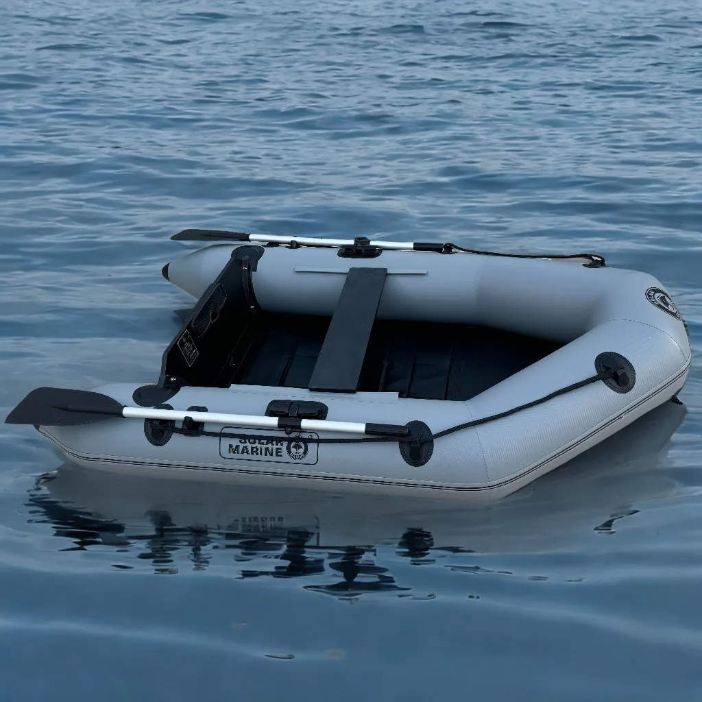 

2-Person Rowboat 0.7 mm PVC Inflatable Speed Dinghy Kayak Canoe Lightweight Assault Fishing Boat