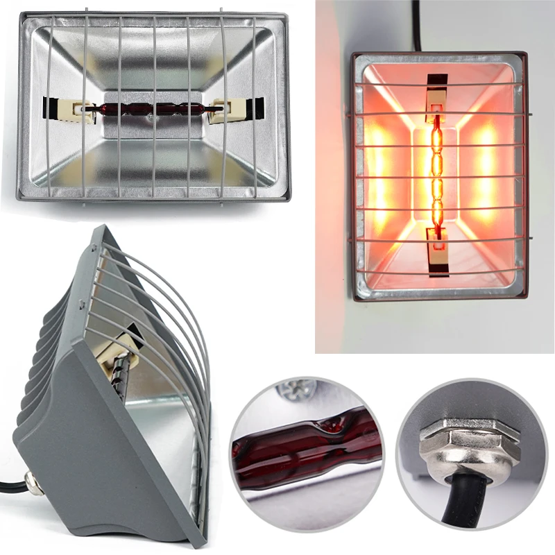 Livestock Breeding Insulation Lamp Pig Sheep Chicken Brooding Insulation Lamp Hanging Heating Lamp High Power Durable Farm Tools
