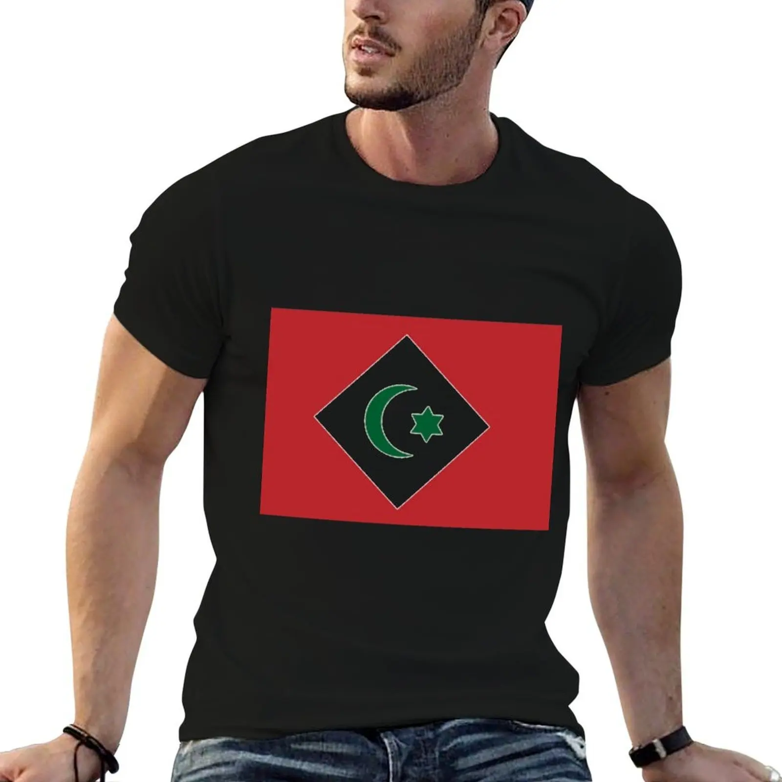 

cotton for shirts man man RIF cotton t soft t T-Shirt man t graphic for percent for shirts 100 shirt MOROCCAN