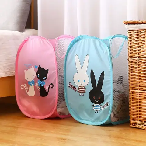 어린이 장난감 분류 바구니 장난감 보관 바구니, 접이식 의류 세탁 바구니, 잡화 보관 정리