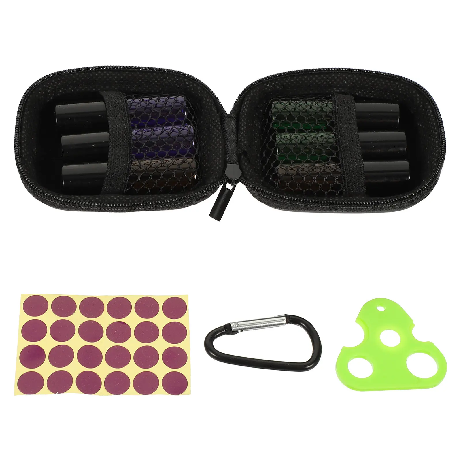 

Набор из 1 компактного стеклянного роликового флакона для эфирных масел с сумкой для хранения, для парфюмерии и