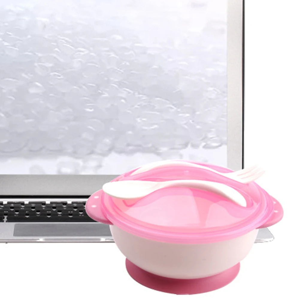 

Suction Cup Spoons Toddler Bowls Toddler Bowl Feeding Plates Child Infant Non Baby Tableware Material