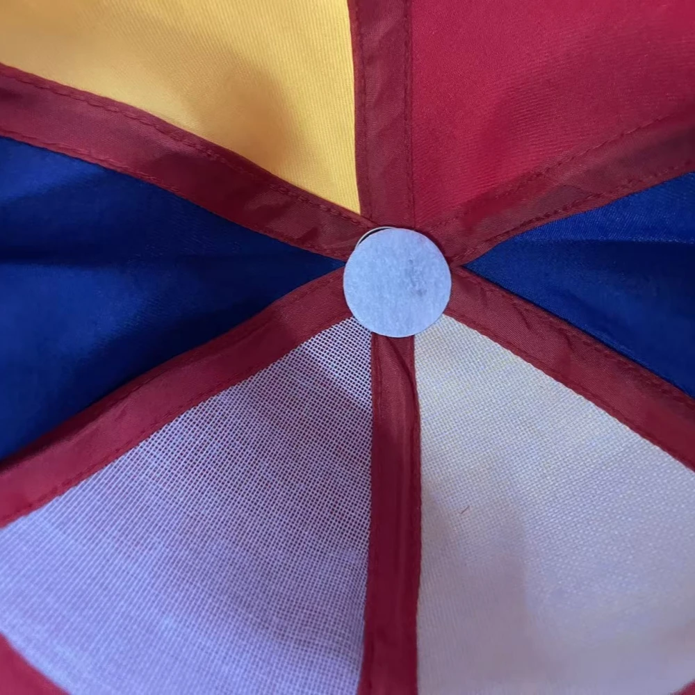 1 Stück Lustige Snapback-Mütze mit Hubschrauber-Propeller, Abenteuer-Vatermütze, Regenbogen-Bambus-Libellen-Baseballkappe für Erwachsene, Kinder, Jungen und Mädchen – Detail 6