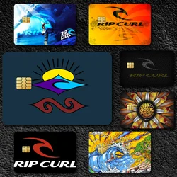 R-Rip C-Curl Cool Decorative Small Waterproof Chip 4PCS Card Sticker New Anti-Scratch