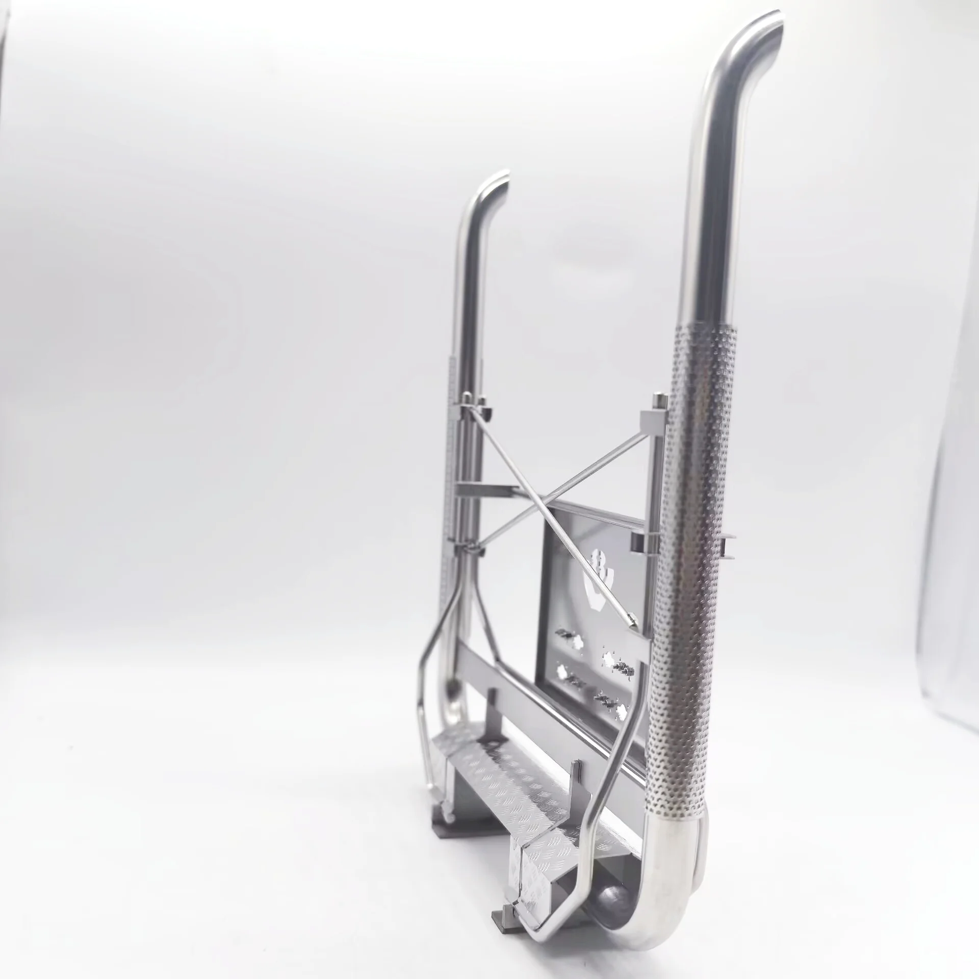 RC 1/14 Scale Metal Simulation Exhaust Chimney for Tamiya Dump Truck for SCANIA Benz MAN VOLVO Truck Tripper DIY Parts