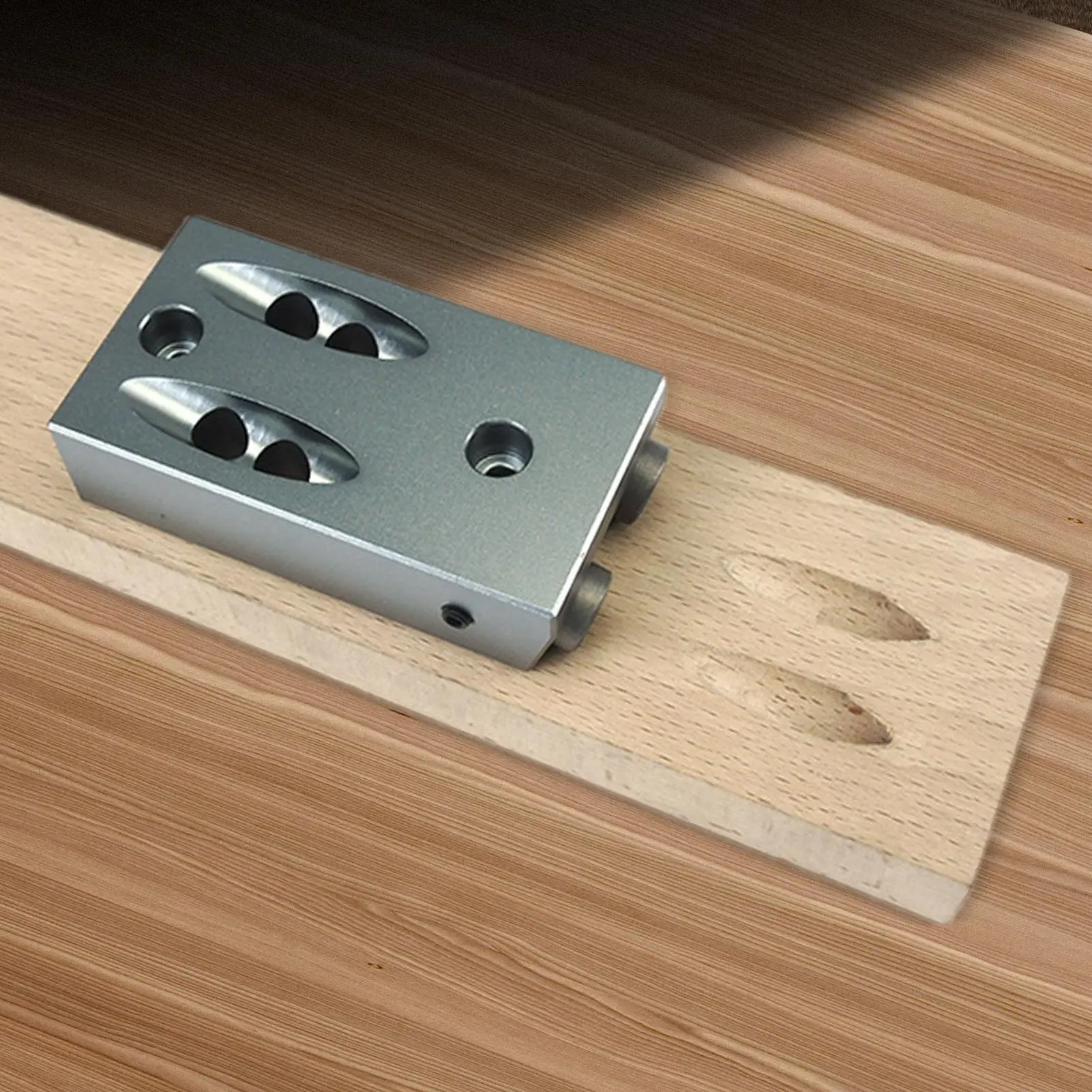Drill Guide Jig Professional Metal Stable Hand Tools Self Centering Dowel Jig For Wood Carpentry Furniture Making Shop Corner
