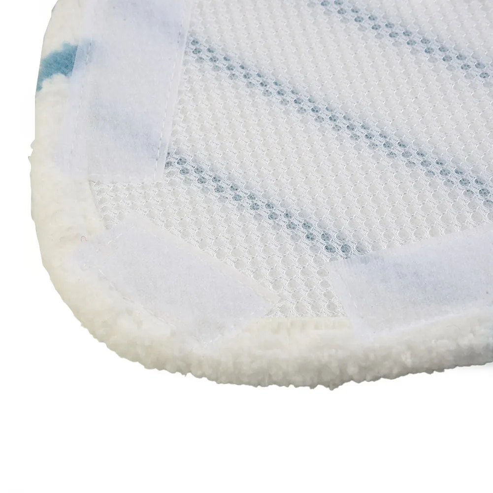 2pcs Replacement Washable Mop Cloths Made of Microfibre for BELDRAY BEL0636 For Steam Cleaner Pads for Hard Floor Maintenance