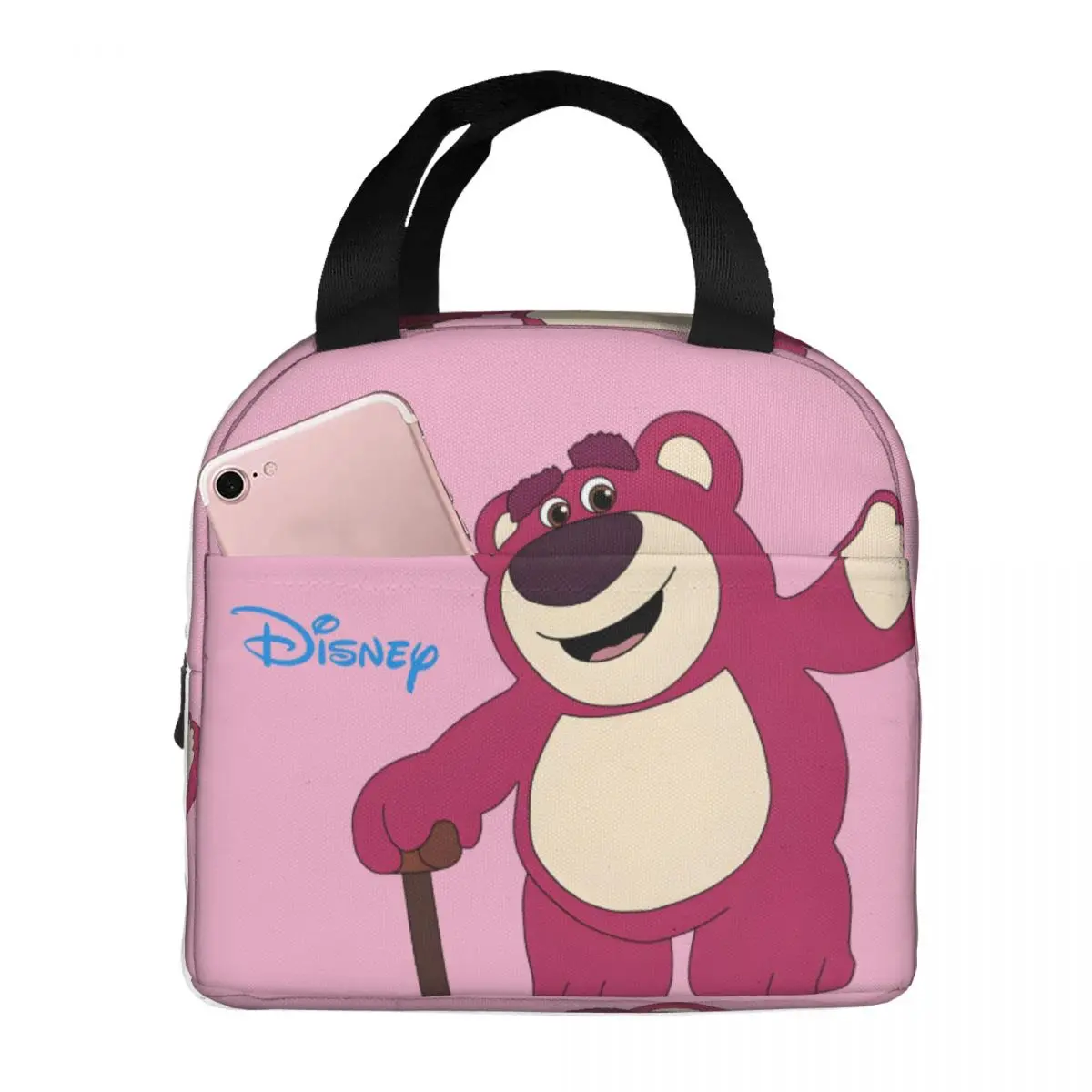 

Multifunction Grils Disney Toy Story Lotso Huggin Bear Lunch Food Box Thermal Fun Weekend Picnic Bento Boxes