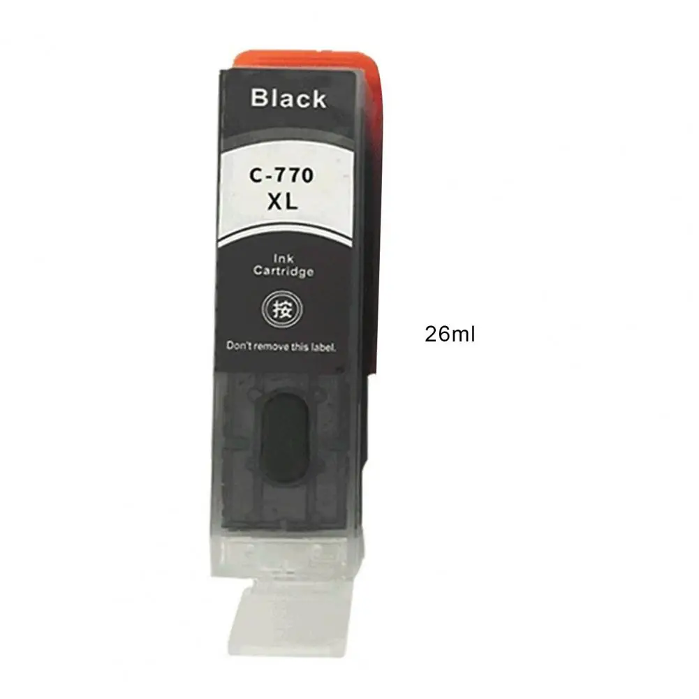 Refillable Ink Cartridges Upgraded Chip High Output 6 Colors Ink Cartridge for MG5770/MG6870/MG7770/TS5070/TS6070/TS8070