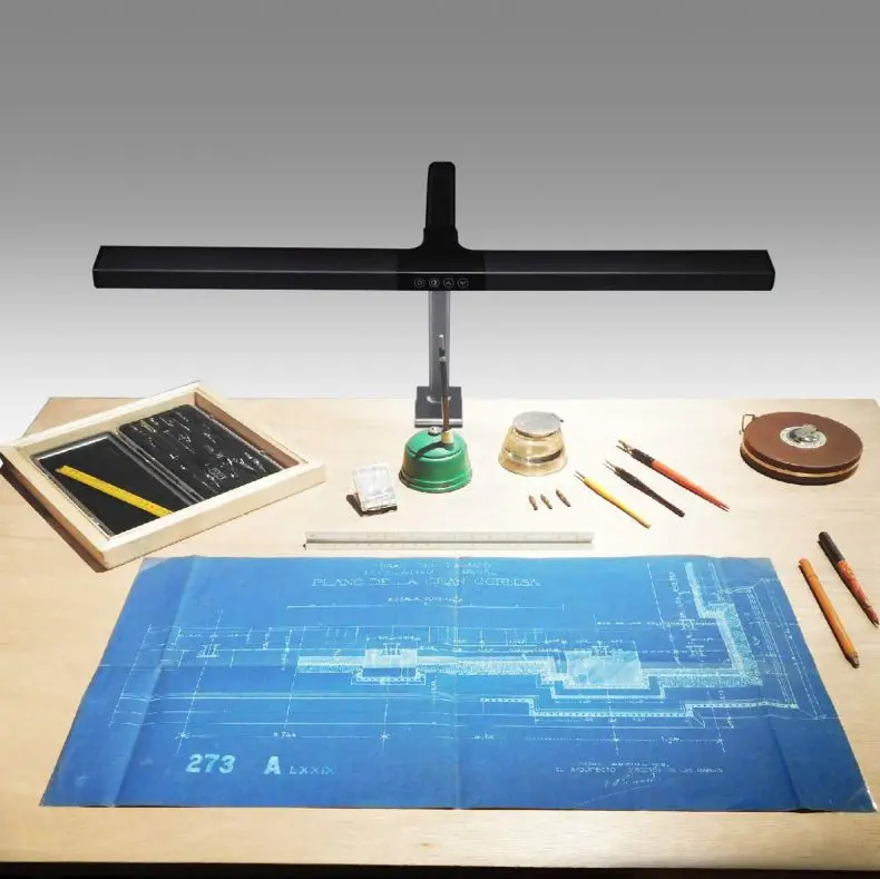 

Hot sell New Product Modern Desk LED Lamp Adjustable Swing Arm Mounted LED Task Light Eye Protect LED Desk Lamps