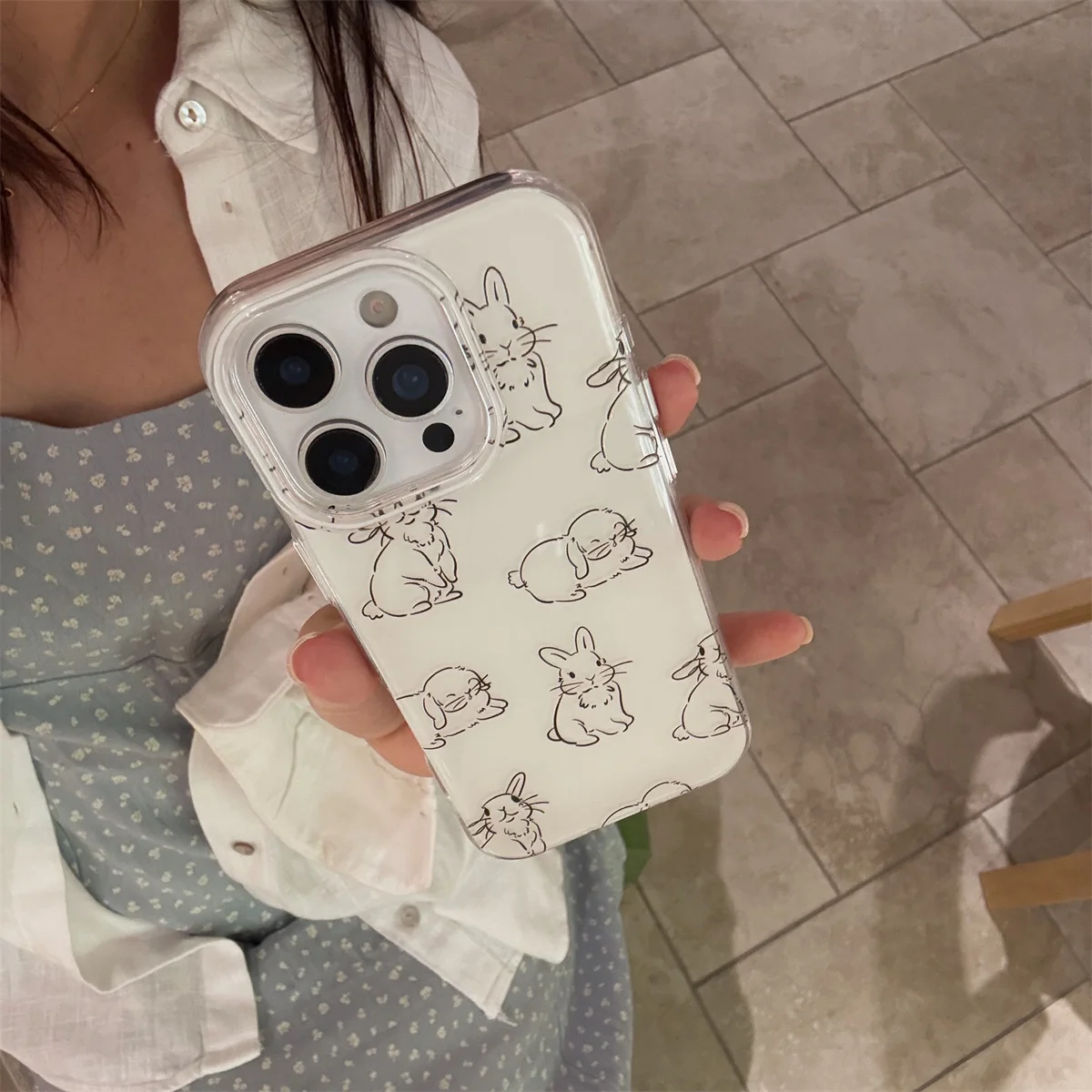 Casing Ponsel Lucu Korea INS Bergaya Mewah Tahan Benturan Cat HelloKitty Baru untuk iPhone 16 15 14 13 Pro Max Sampul Anti Jatuh Cantik Menyenangkan