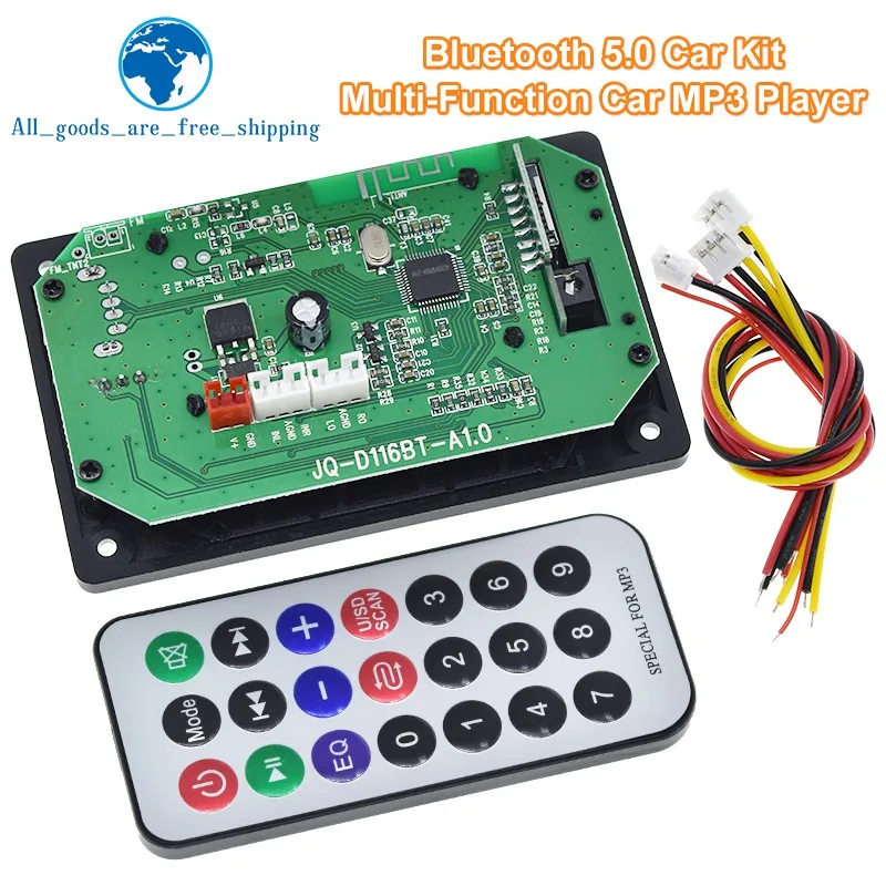 Imagem -04 - Decodificador Board Wma Decodificação Jogador Bluetooth 5.0 Módulo de Áudio Suporte Wma tf Usb Rádio fm Chamada Hands dc 5v 12v Tzt-mp3