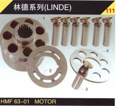 

LINDE HMF63-01 hydraulic pump spare parts