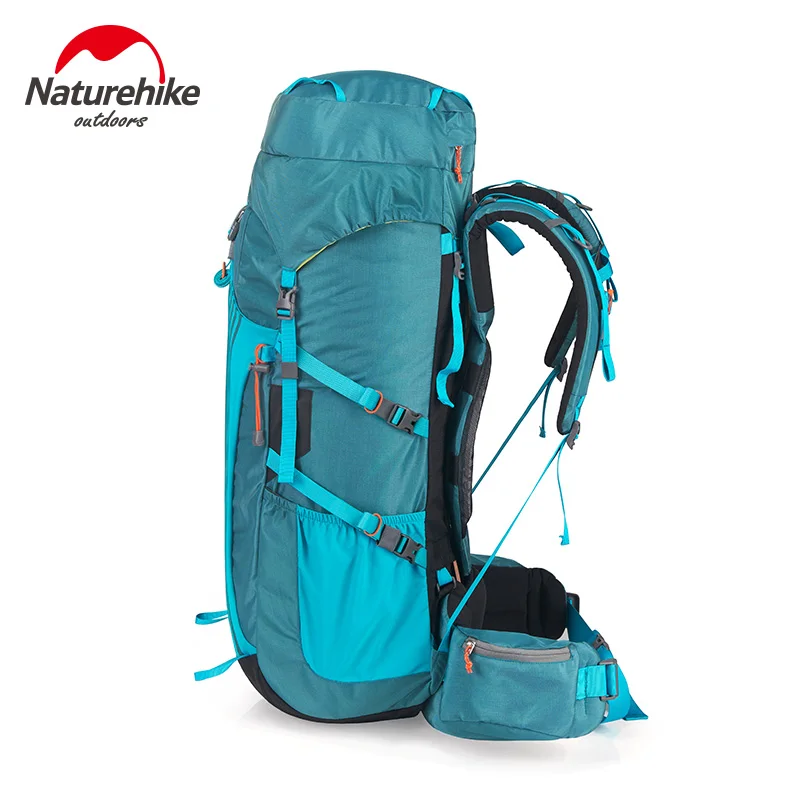 Imagem -05 - Naturehike-mochila de Viagem ao ar Livre Bolsa Profissional com Sistema de Suspensão Mochilas de Acampamento Bolsas de Escalada de Caminhadas 45l 55l 65l