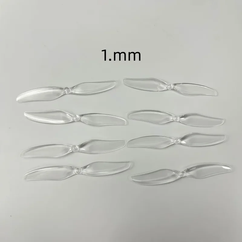 مروحة Qianfeng 75 مم 3 بوصة، شفرتين، قابلة للعكس، بأقطار فتحة 1.0 مم و1.5 مم، لطائرة كوادكوبتر #4