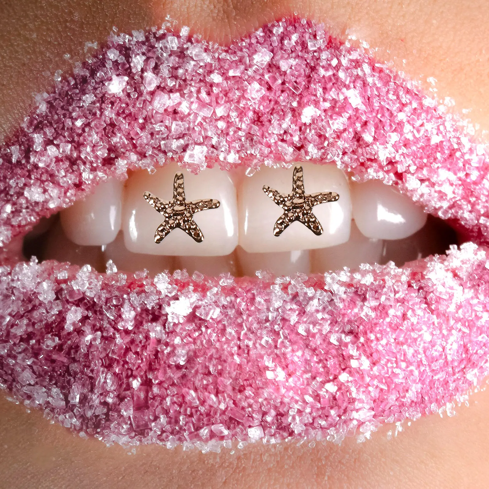 Body Jewelry Jewelry Box - 1 Box Rhinestone Teeth Decor DIY
