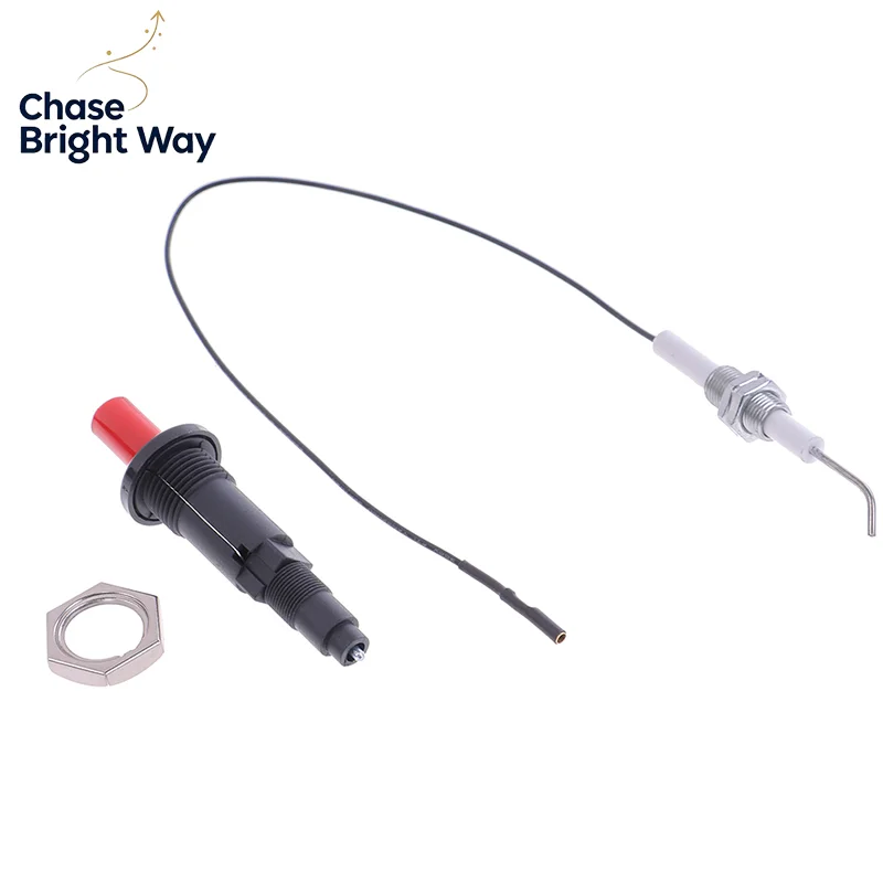 Push Button Piezo Spark Igniter, Gas Stove BBQ Grill Fireplace Ignition Replacement Part