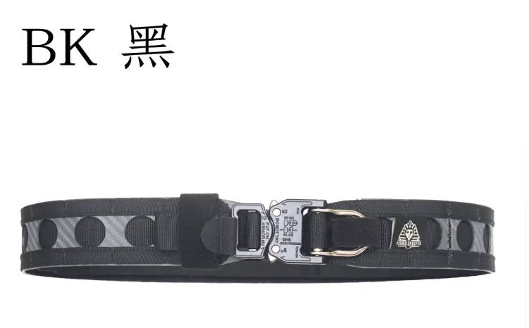 NONE Outdoor-Ausrüstung Ferro Concept Style Gürtel Bisonform taktischer Schnellverschluss innen außen Doppelschicht-Hüftgurt 3