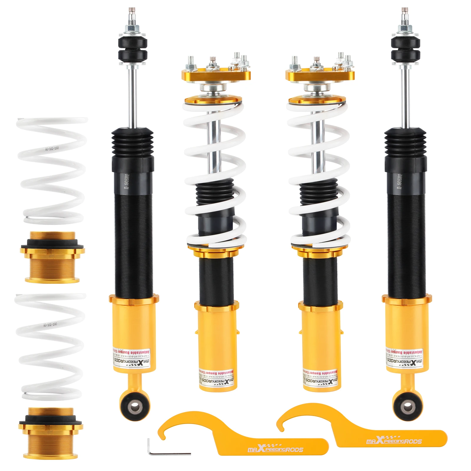 

MaXpeedingrods Damping Coilovers Suspension Kit for for Ford Mustang Base GT SN95 Convertible Coupe 1994-2004