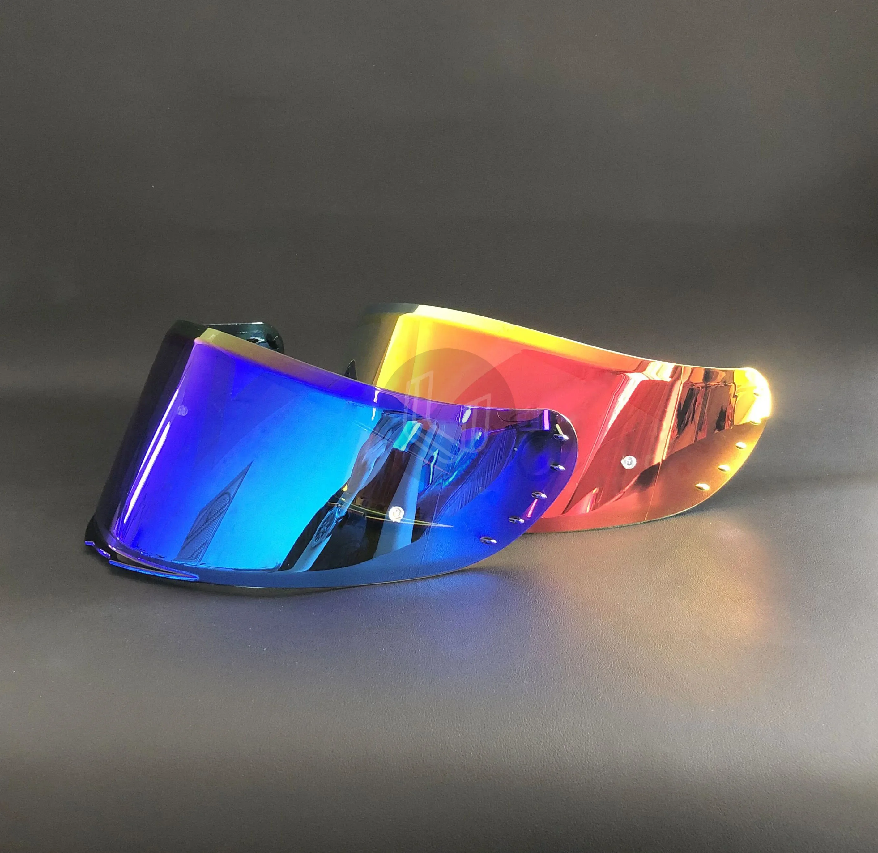 V14 Helmet Lens For MT V-14 Rapide Targo Blade 2 Motorcycle Helmet Visor goggles Clear plating silver red Replacement Visor - Image 4