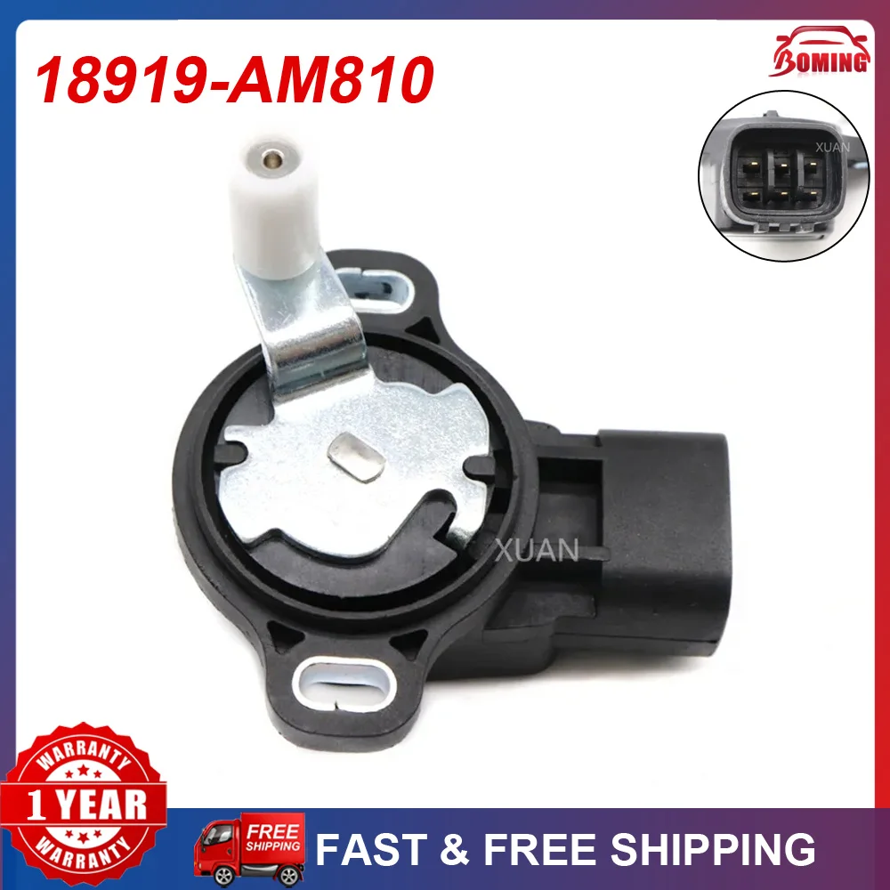 ใหม่เซ็นเซอร์ตําแหน่งคันเร่ง 18919-AM810 เหมาะสําหรับNissan 350Z Infiniti G35 FX35 FX45 18919AM810 18919-6N201