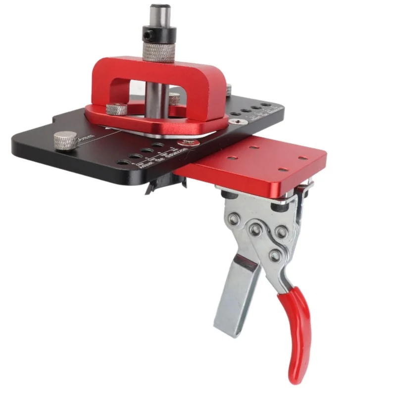 Gabarit de charnière dissimulé 35mm, Guide de perçage de trous de charnière de porte, Kit de forets pour le travail du bois