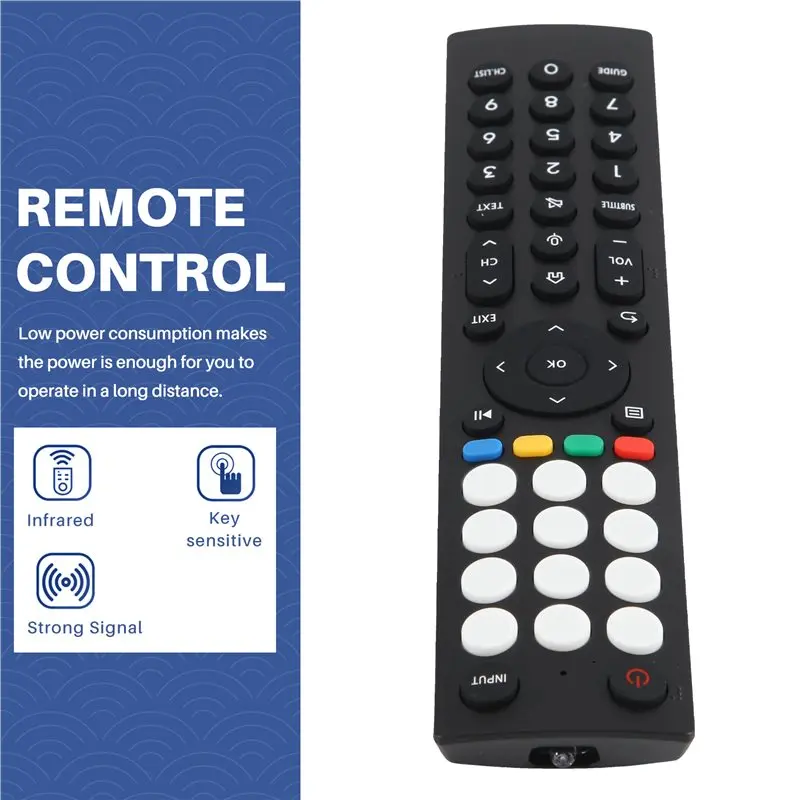 ABDE-ERF2J36H Remote Control Without Voice Replacement For Hisense Smart TV 43A6K A22443H 75A6 A22443 Spare Parts Accessories Pa