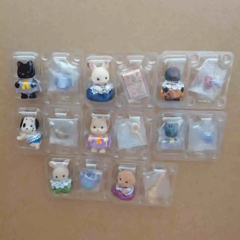 Sylvanian Families Blind Box Baby Mini Figure Magic Baby Forest Family Mystery Box Borsa fortunata Regali di compleanno carini per i bambini