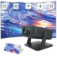Mini Projector HA109 Home Theater Android 11 BT5.0 WIFI Freestyle Projection Support Smartphone Same Screen Projection