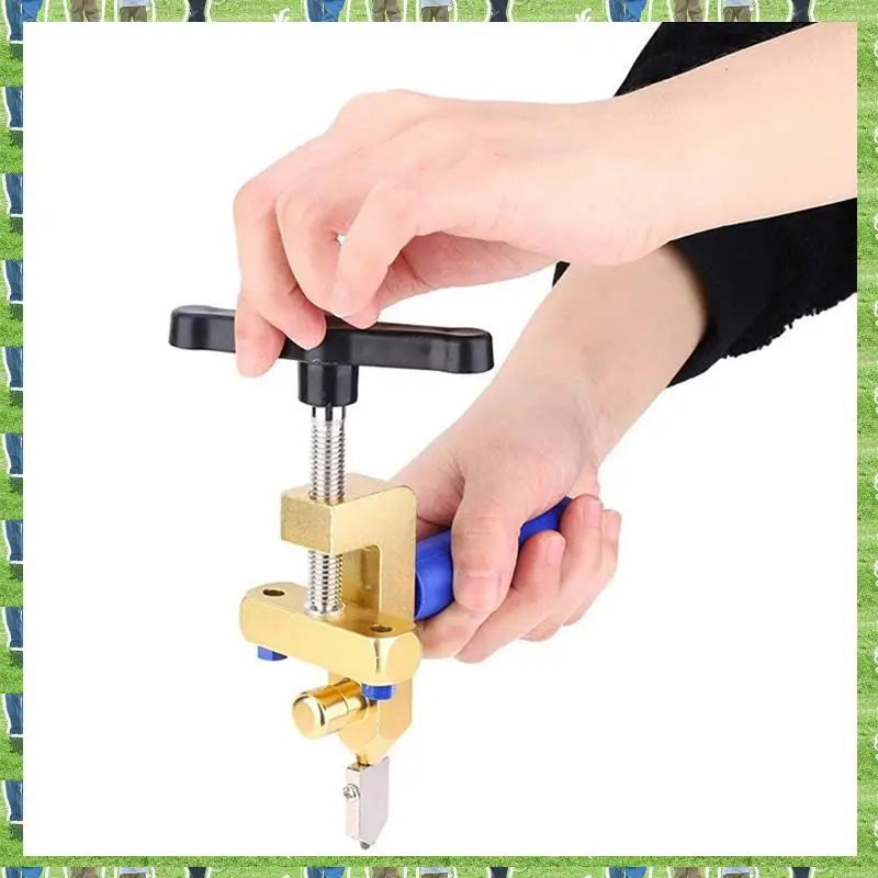 

FTS 2-In-1 And Glass Tile Cutter Portable Construction Hand Tool Diamond Glass Cutter Set For Tile Cutting