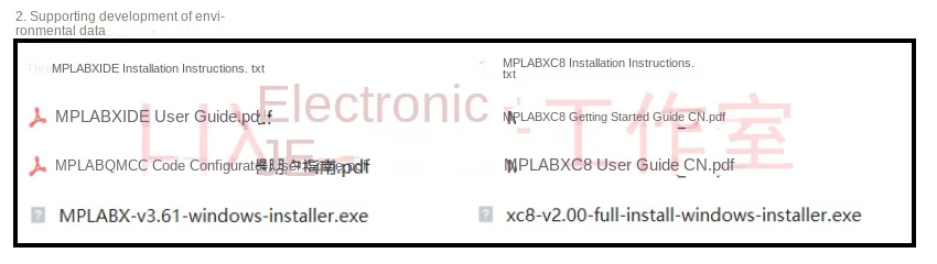 PIC16F193X mTouch/learning board/development board length  119 mm X width 68 mm