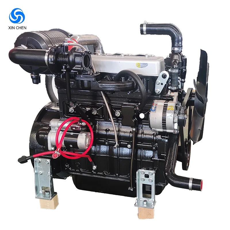 China R4105ZD High-quality Ricardo Series Water-Cooled 4 Stroke Diesel Engine Electric Start Euro 2 Easy Operate Bearing