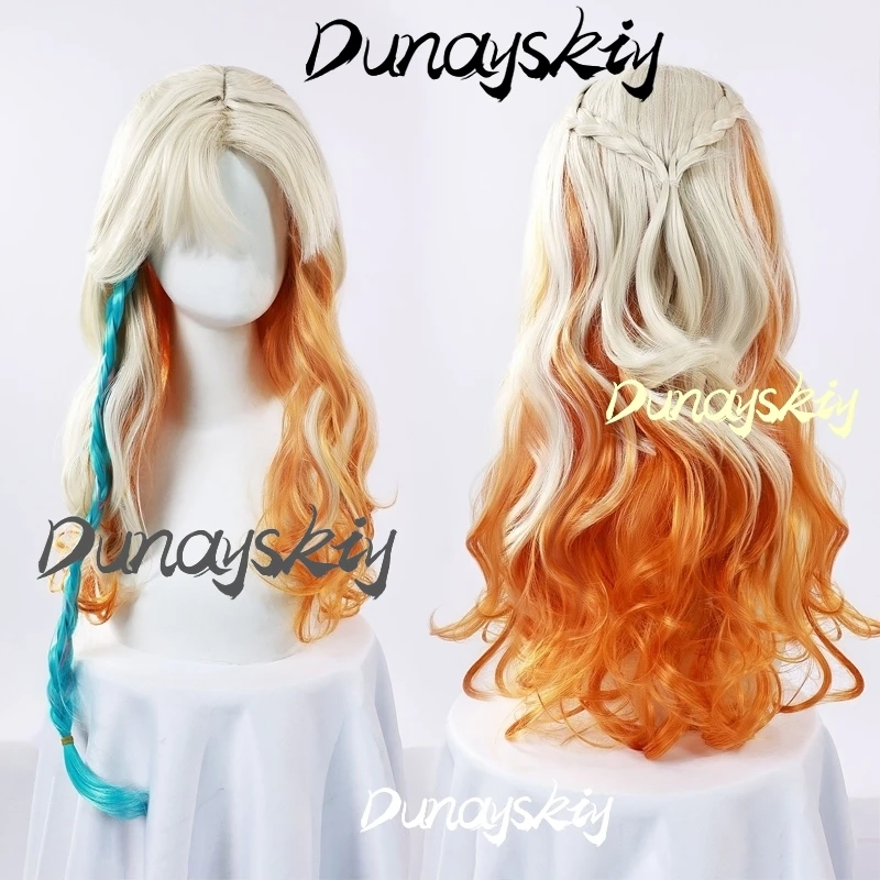 زييلونين التأثيري لعبة جينشين إمباكت أزياء تنكرية شعر مستعار موحد أغطية الرأس مجموعات كاملة الزي أنيمي لعب الأدوار حسب الطلب