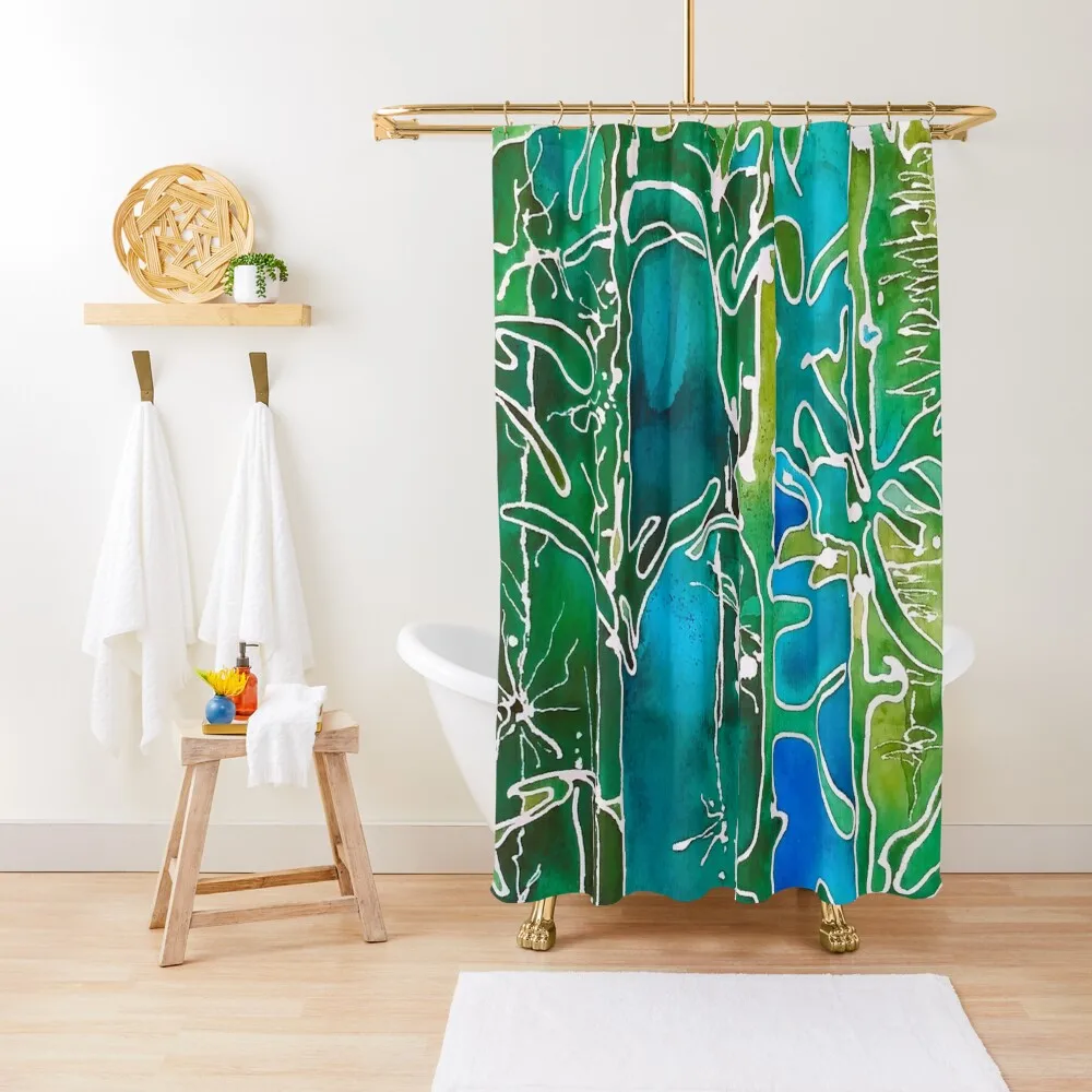 

Kelp Forest Shower Curtain Cover Anime Bathroom Toilet Accessories Bathroom In The Bathroom Curtain