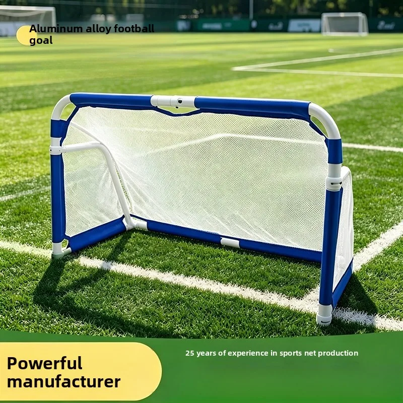 Portable Foldable Aluminum Soccer Goal Kids Adults Indoor Outdoor Training Football Net